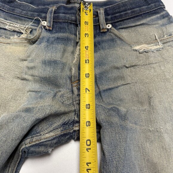 APC New Standard Selvedge Jeans Mens 28 Distressed Denim - Picture 16 of 16